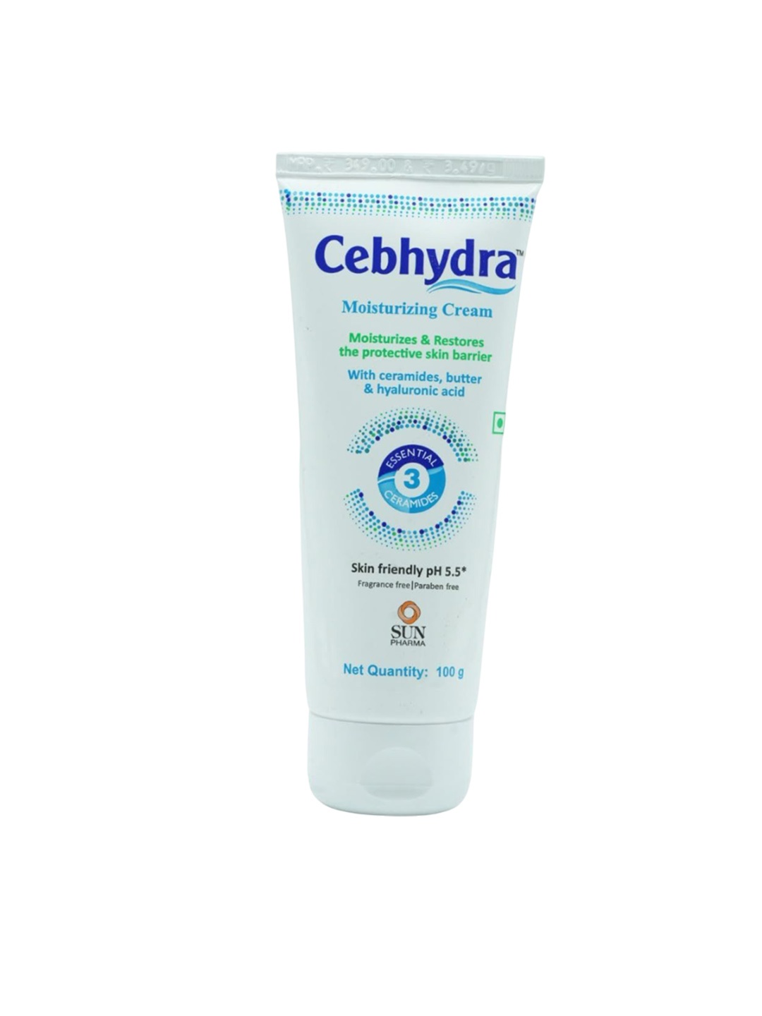

Cebhydra Moisturizer Cream With Ceramides Butter & Hyaluronic Acid - 100 g, White