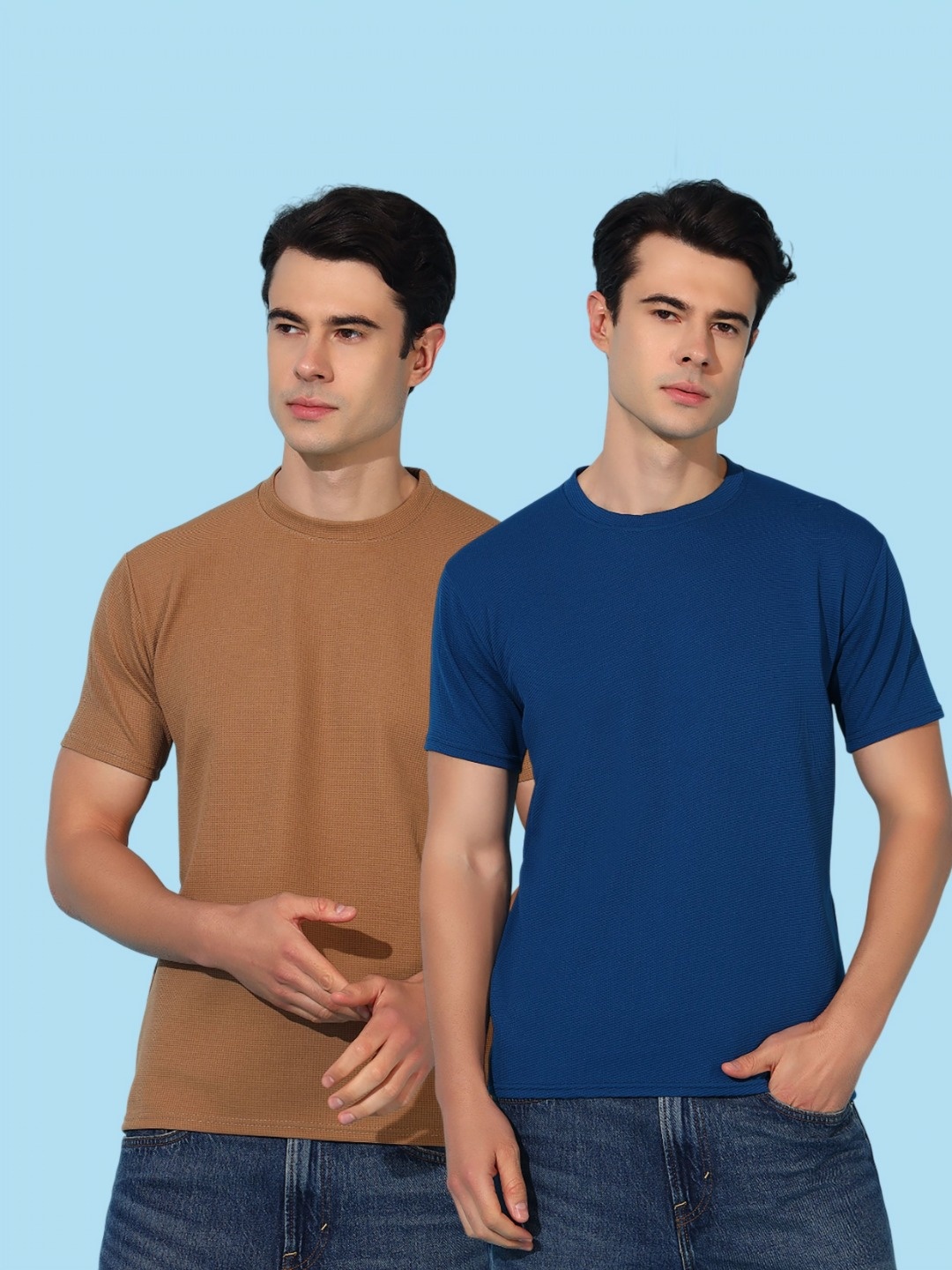 

Christy World Men 2 Pockets T-shirt, Multi