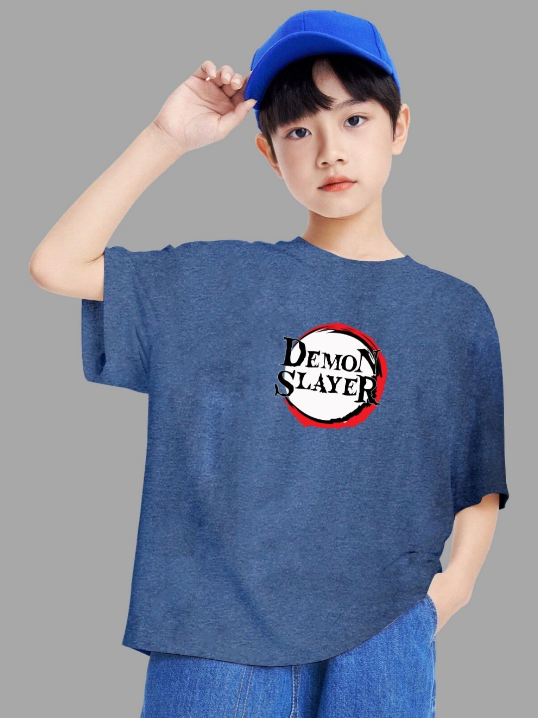 

MODARUE Boys Printed T-shirt, Blue