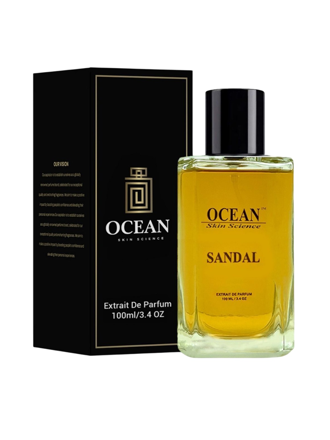 

OCEAN SKIN SCIENCE Unisex Sandal Long Lasting Extrait De Parfum - 100 ml, Transparent
