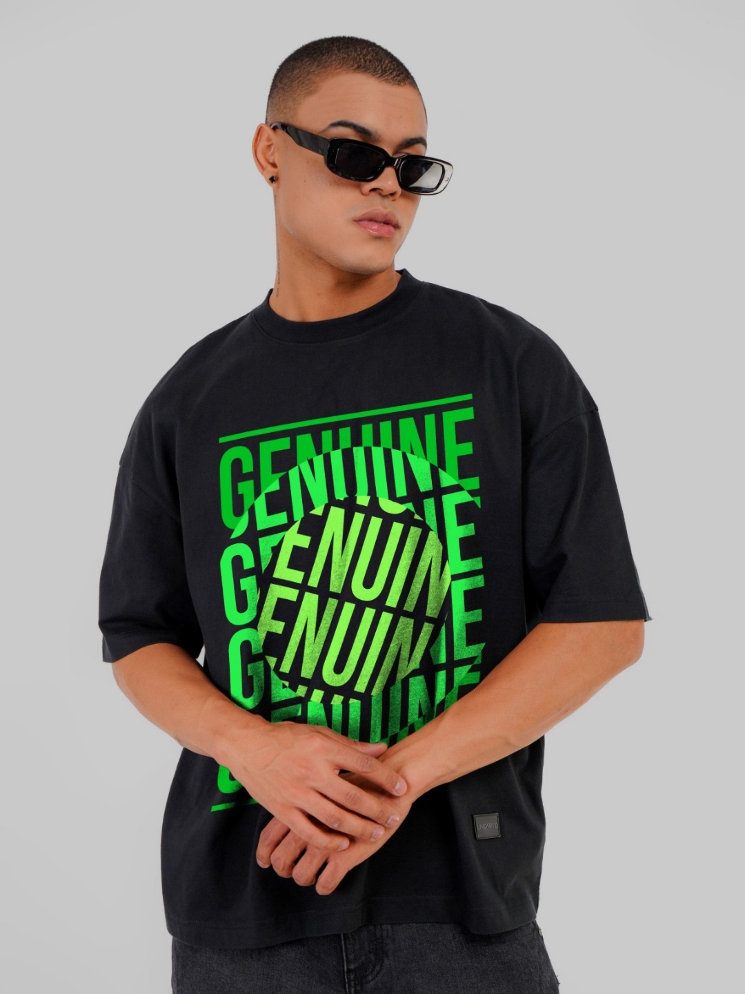 

Underrated Club Men Sports Printed Bio Finish Pockets T-shirt, Black