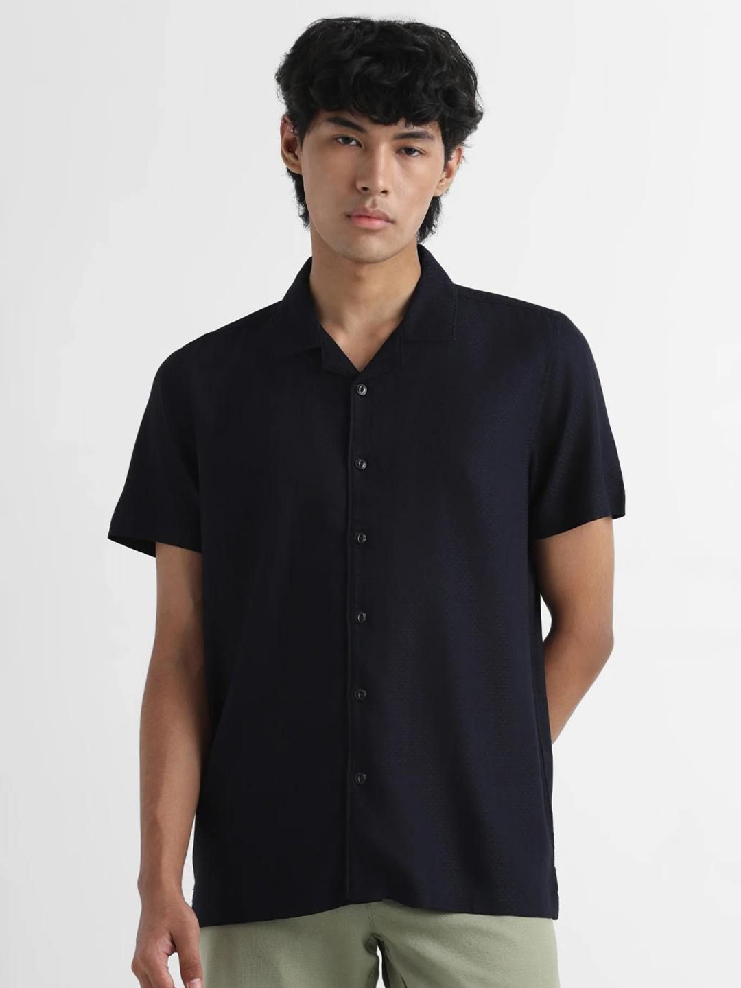 

YUVAKAA Men Opaque Casual Shirt, Blue