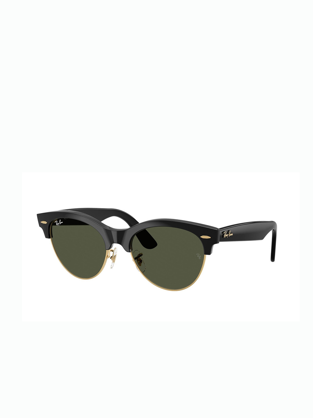 

Ray-Ban Unisex Clubmaster Sunglasses with UV Protected Lens 8056262413128, Olive