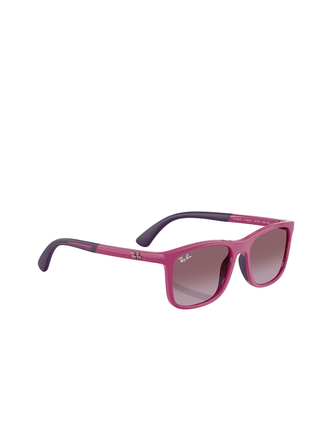 

Ray-Ban Junior Kids Square Sunglasses with UV Protected Lens, Violet