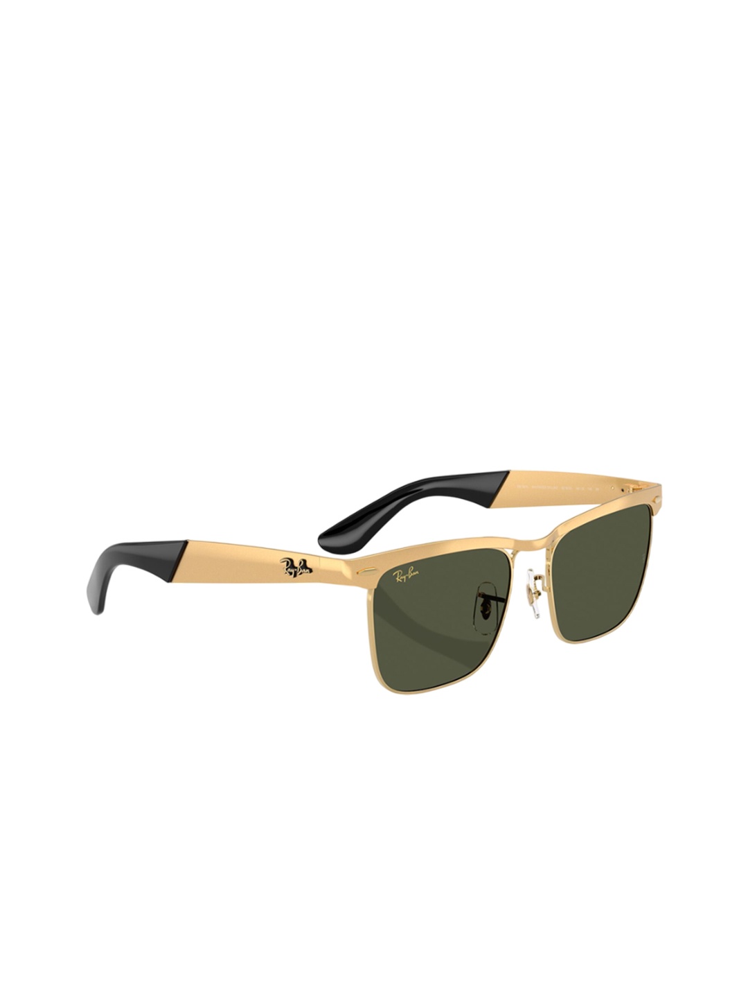 

Ray-Ban Unisex Square Sunglasses with UV Protected Lens, Green
