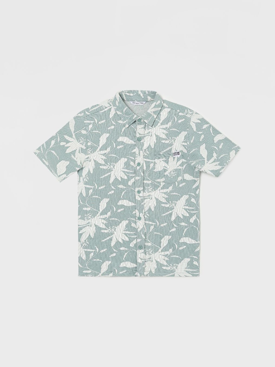 

Fame Forever by Lifestyle Boys Printed Casual Shirt, Grey