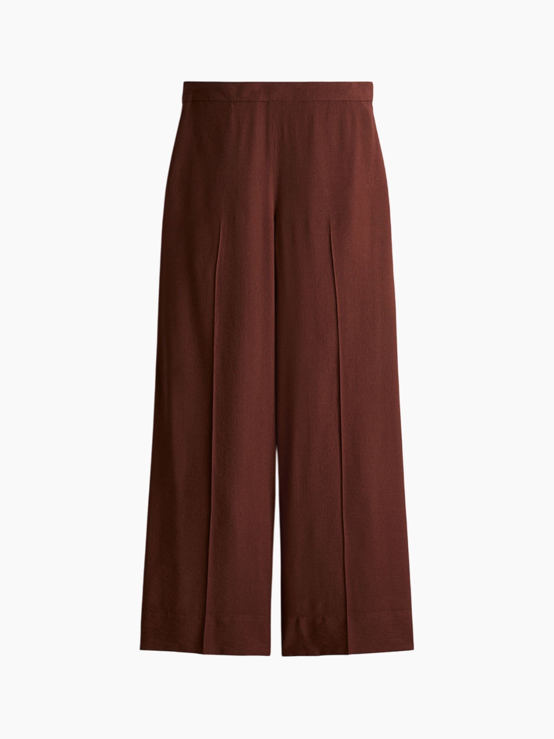 

H&M Wide Trousers, Brown
