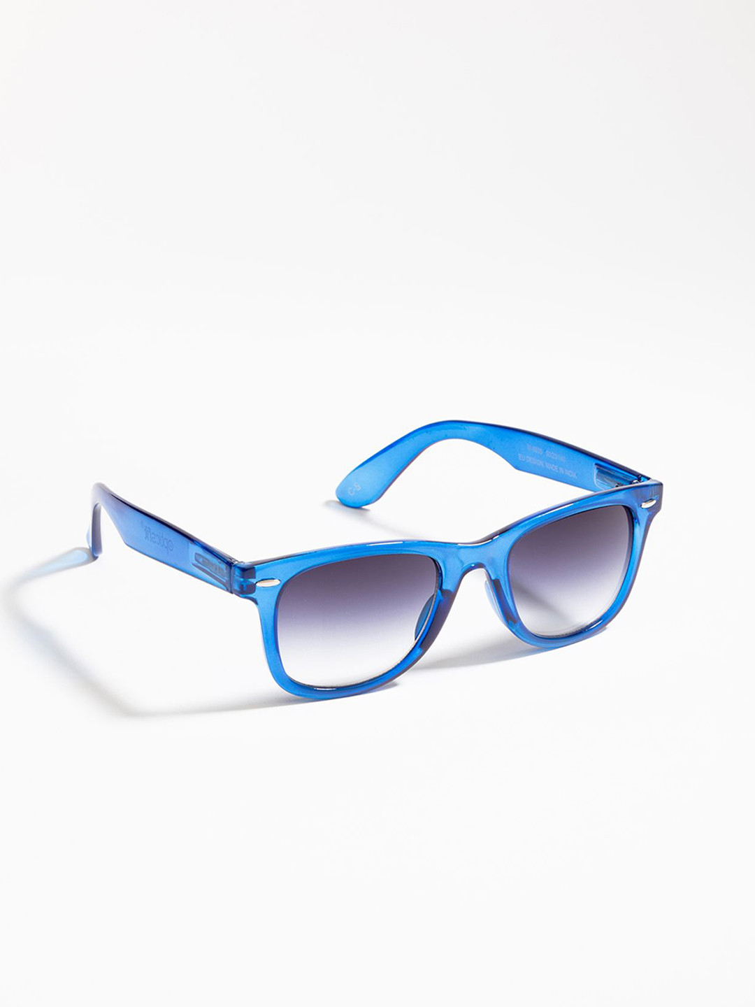 

Opticsfit Unisex Wayfarer Sunglasses with UV Protected Lens, Black