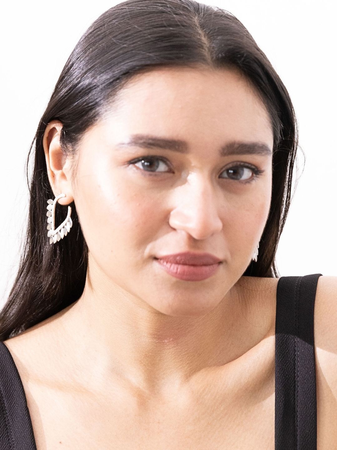 

House of Pehr Silver Plated Contemporary Drop Earrings