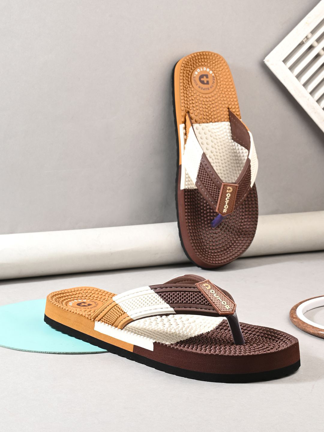 

DOCTOR HEALTH SUPER SOFT Men Slip-On, Coffee brown