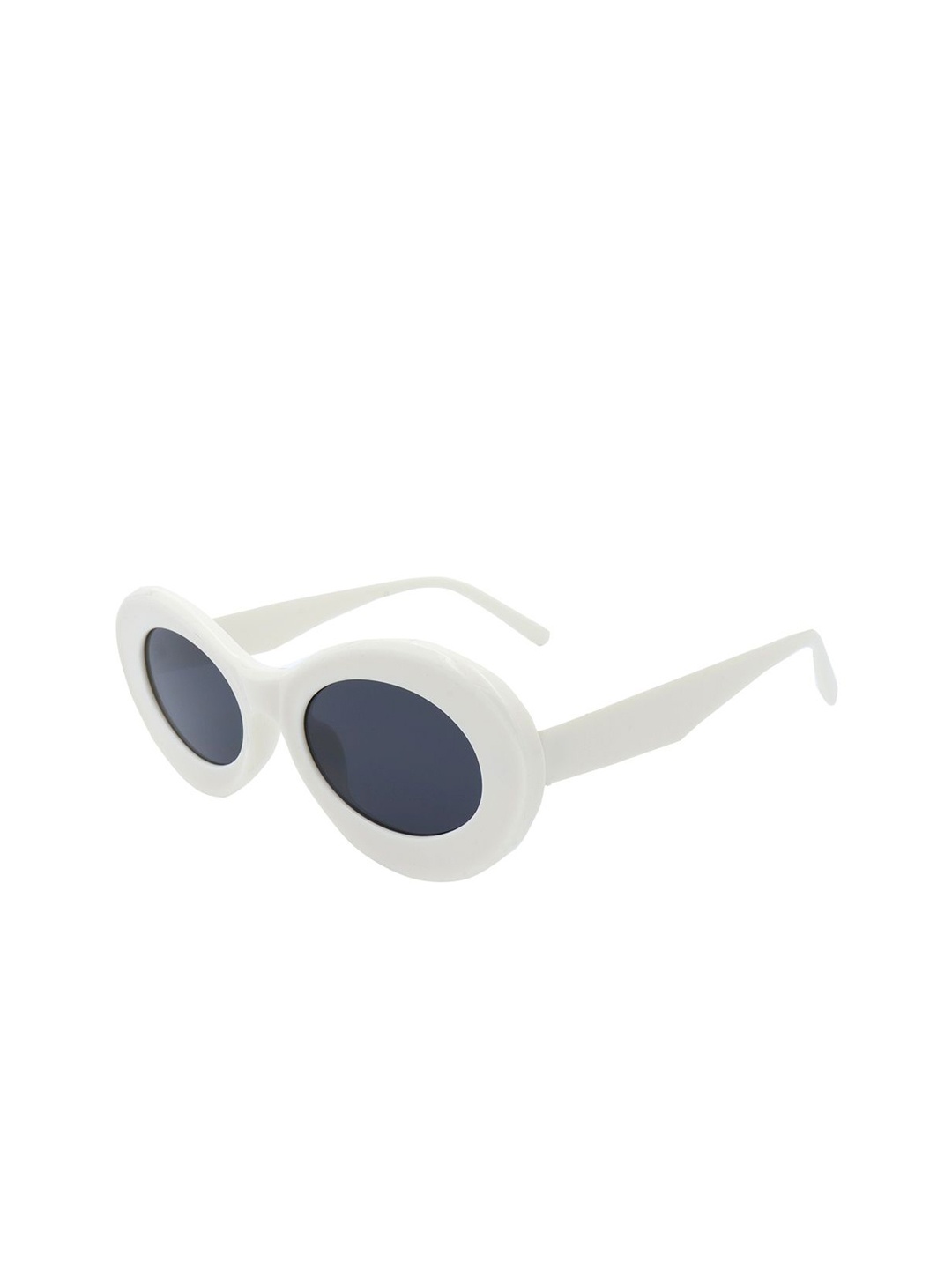 

Opticsfit Unisex Cateye Sunglasses with UV Protected Lens, Black