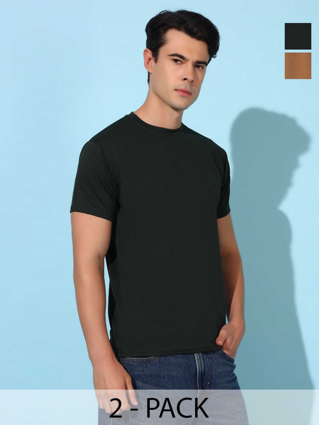 

Christy World Men 2 Pockets T-shirt, Multi