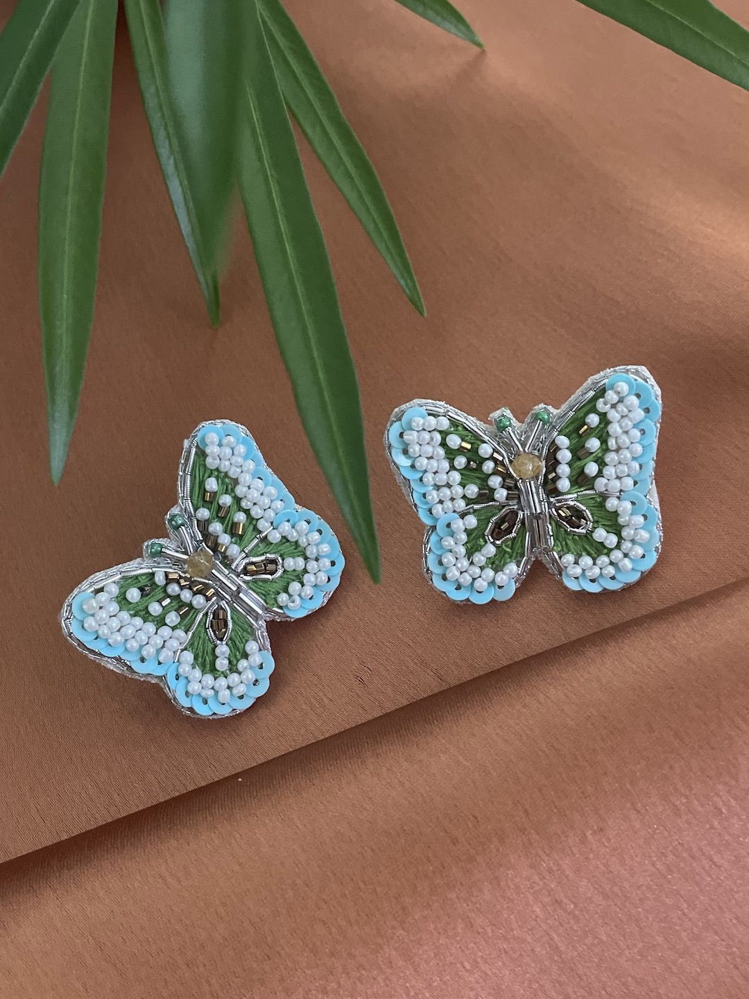

Digital Dress Room Classic Studs Earrings, Multi