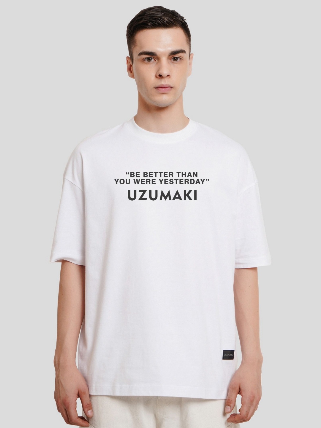 

Underrated Club Men Typography Printed Bio Finish T-shirt, White