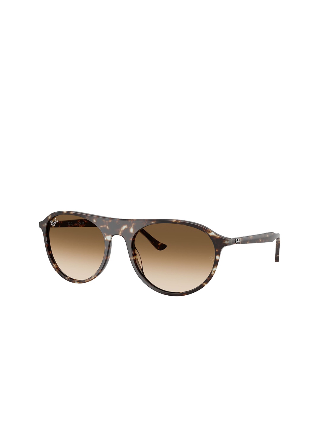 

Ray-Ban Unisex Square Sunglasses with UV Protected Lens, Brown