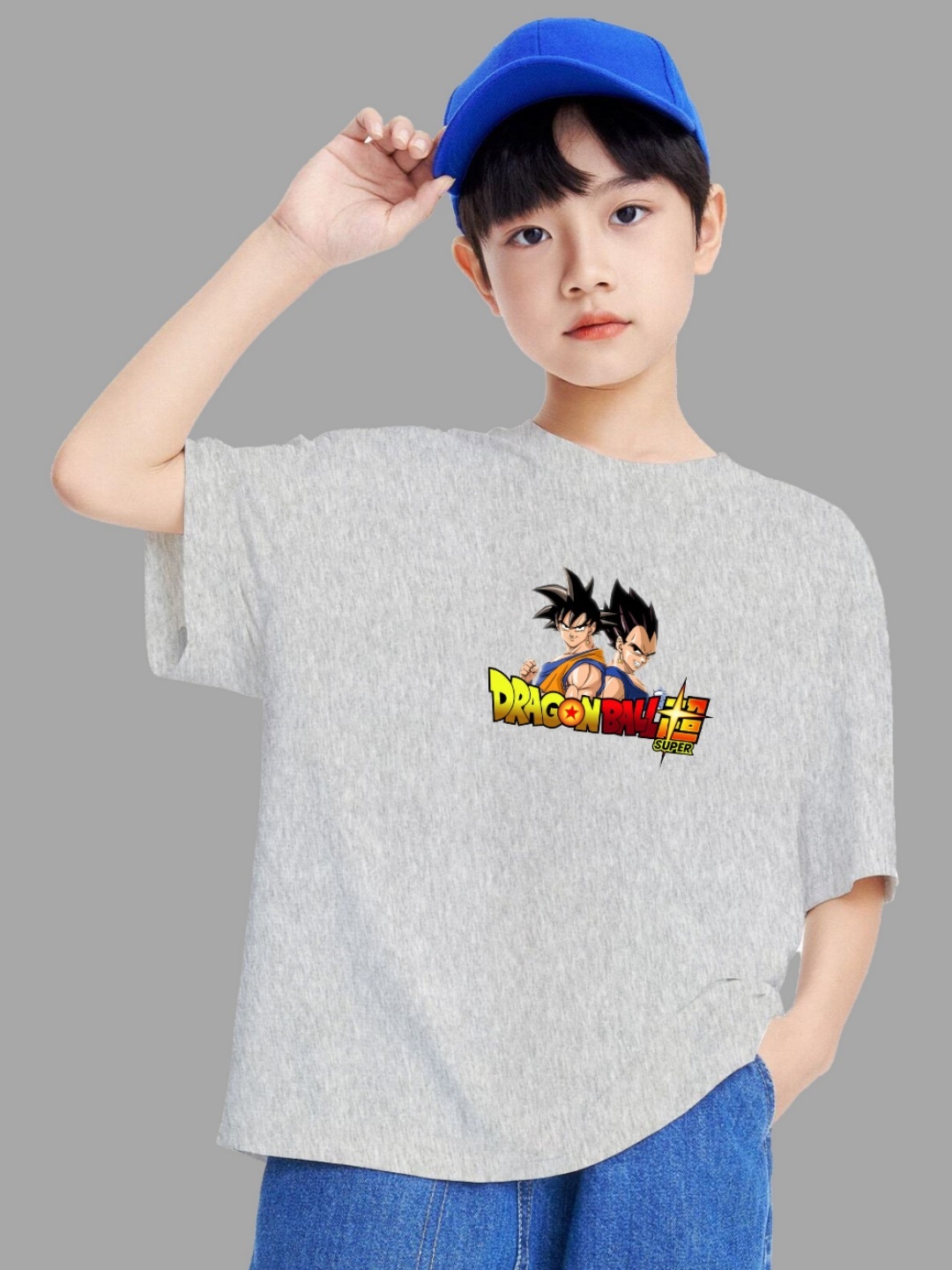 

MODARUE Boys Printed T-shirt, Grey