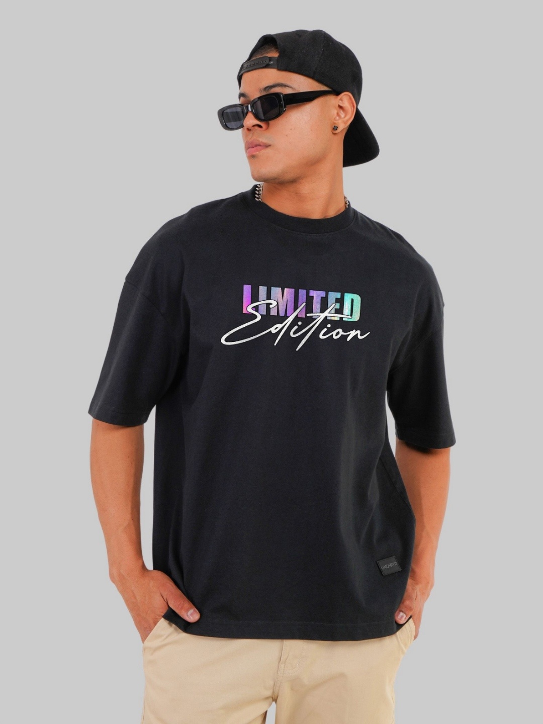 

Underrated Club Men Typography Printed Bio Finish T-shirt, Black