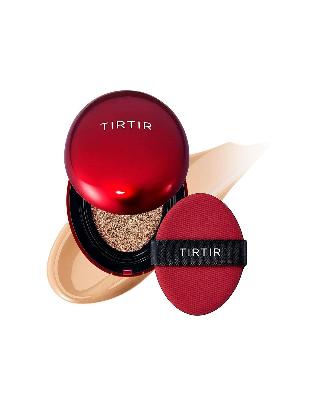 

TIR TIR Mask Fit Full Coverage Matte Cushion Foundation- 18 g Cool Beige 27C, Brown