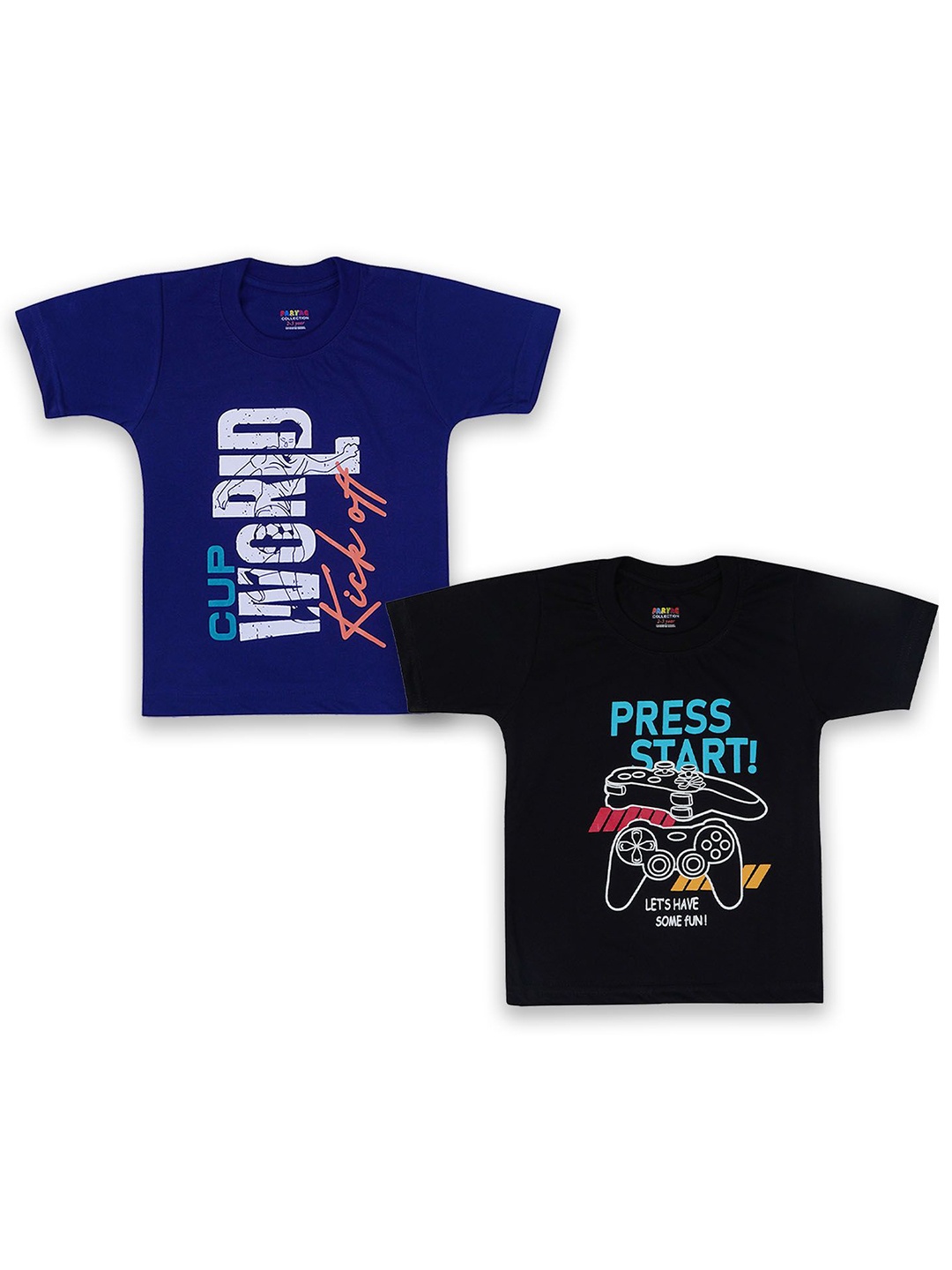 

PARYAG Boys 2 Printed Applique T-shirt, Charcoal