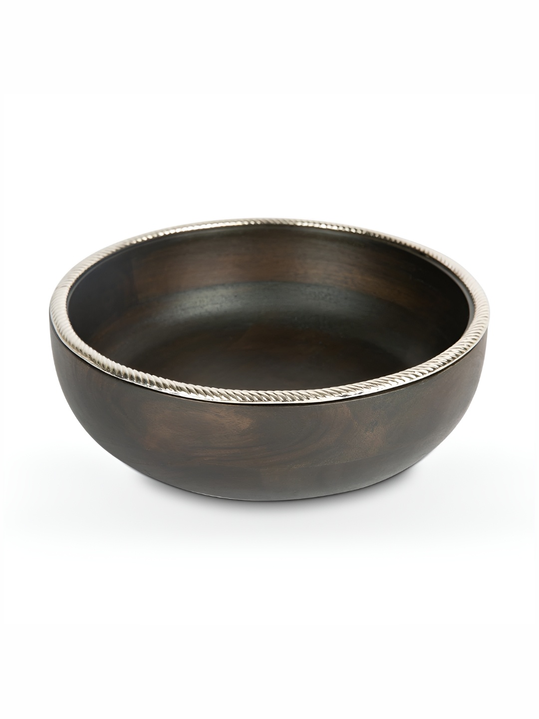 

IAAH Earth-Friendly Handcrafted Acacia Wooden Stallion Salad Bowls, Charcoal