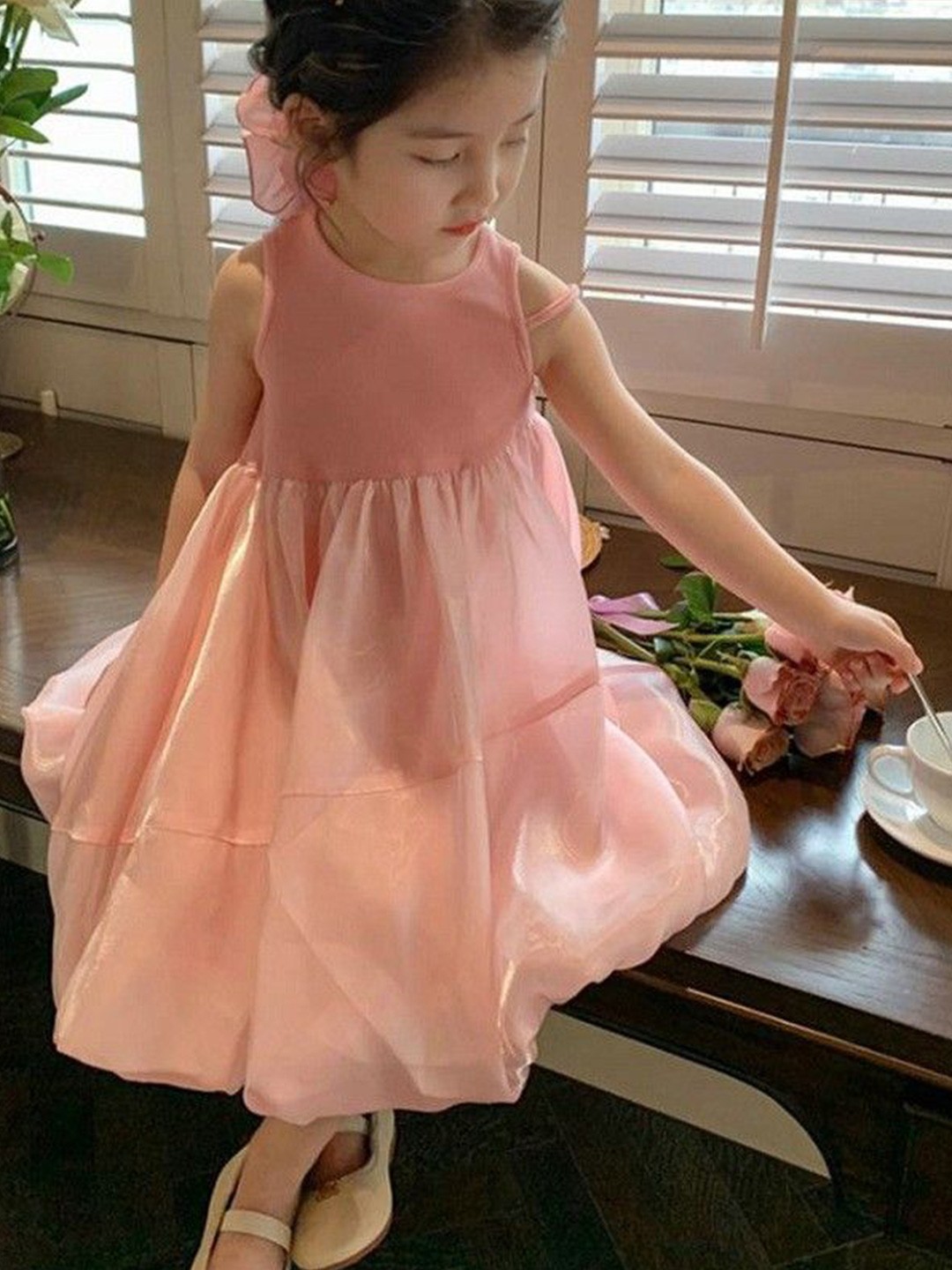 

StyleCast x Revolte Girls A-Line Dress, Pink