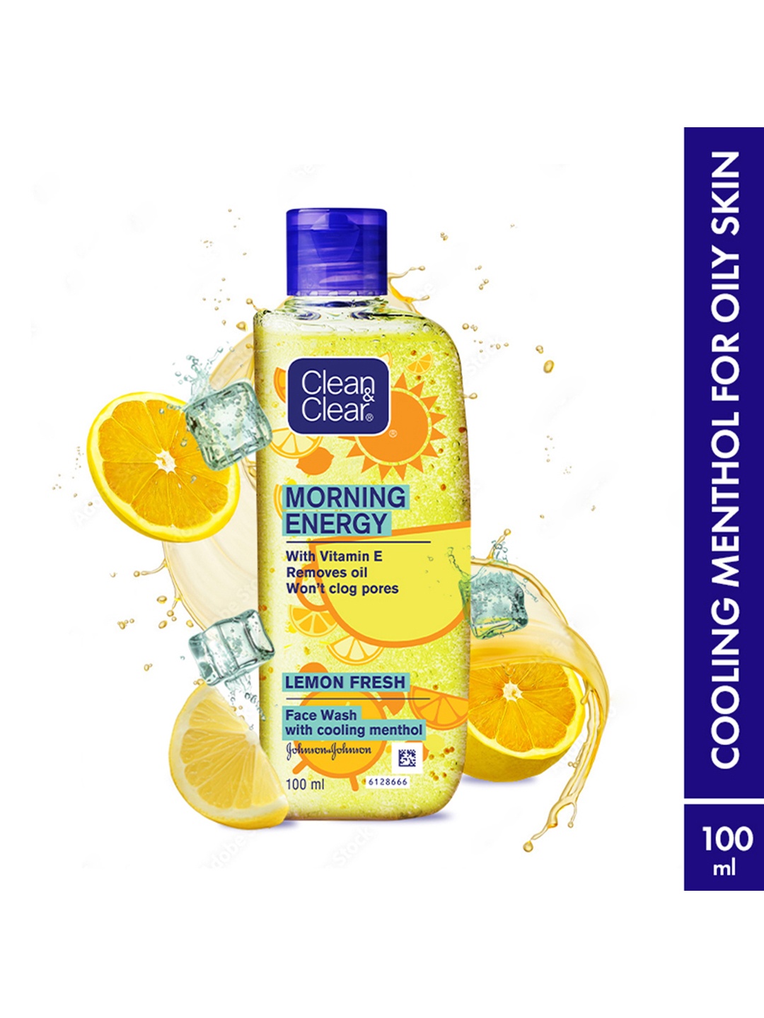 

Clean&Clear Morning Energy Oil Free Lemon Fresh Face Wash - 100 ml, Yellow