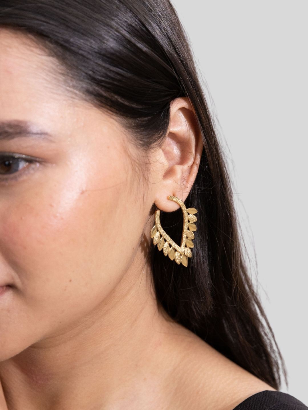 

House of Pehr Gold-Plated Contemporary Drop Earrings