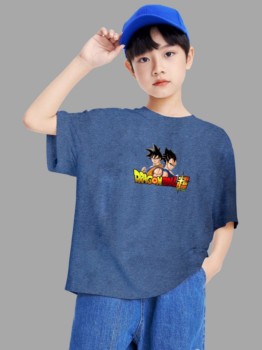 

MODARUE Boys Printed T-shirt, Blue