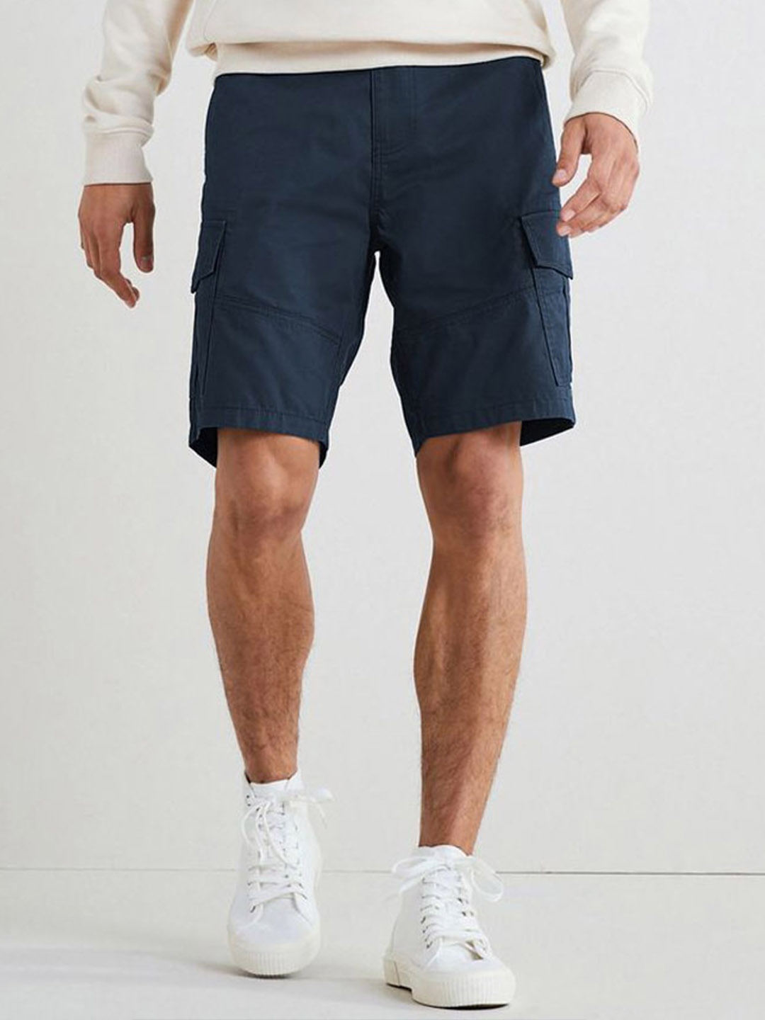 

BAESD Men Running Shorts, Navy blue