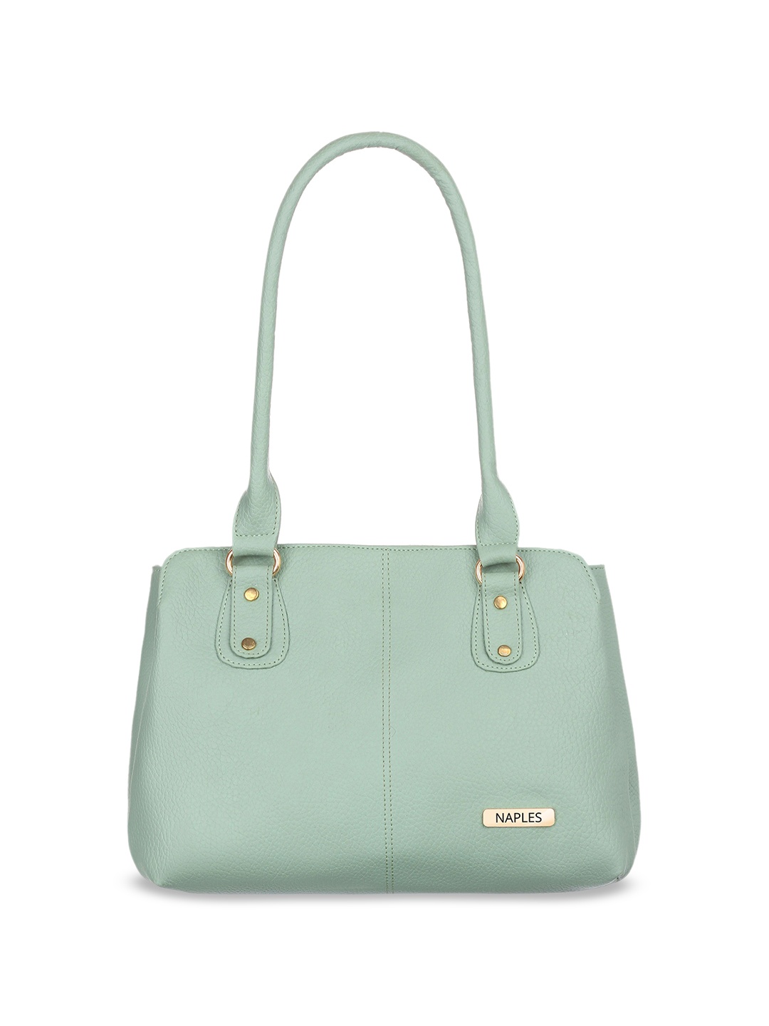 

Naples PU Structured Shoulder Bag, Green