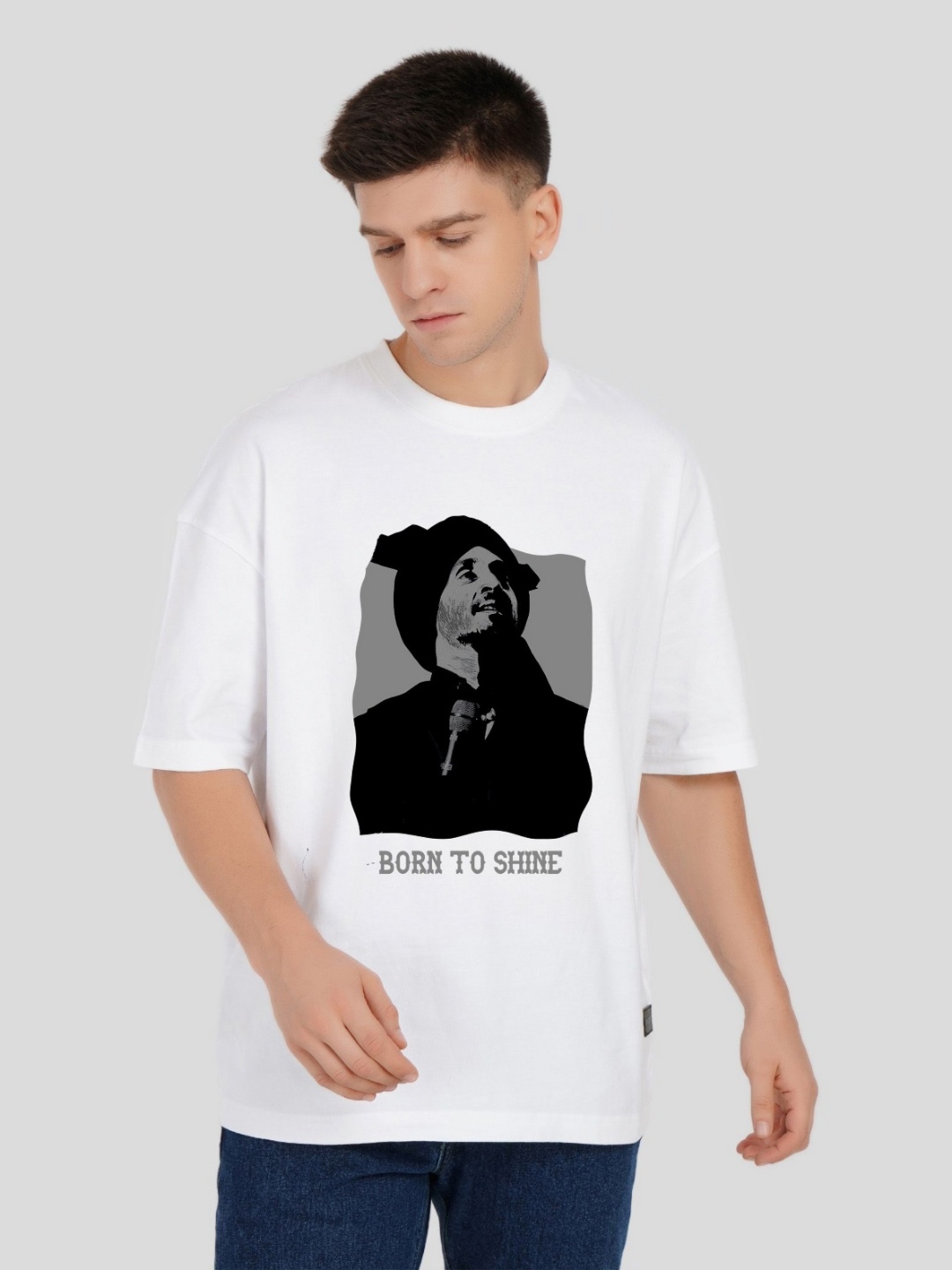 

Underrated Club Men Printed Bio Finish T-shirt, White