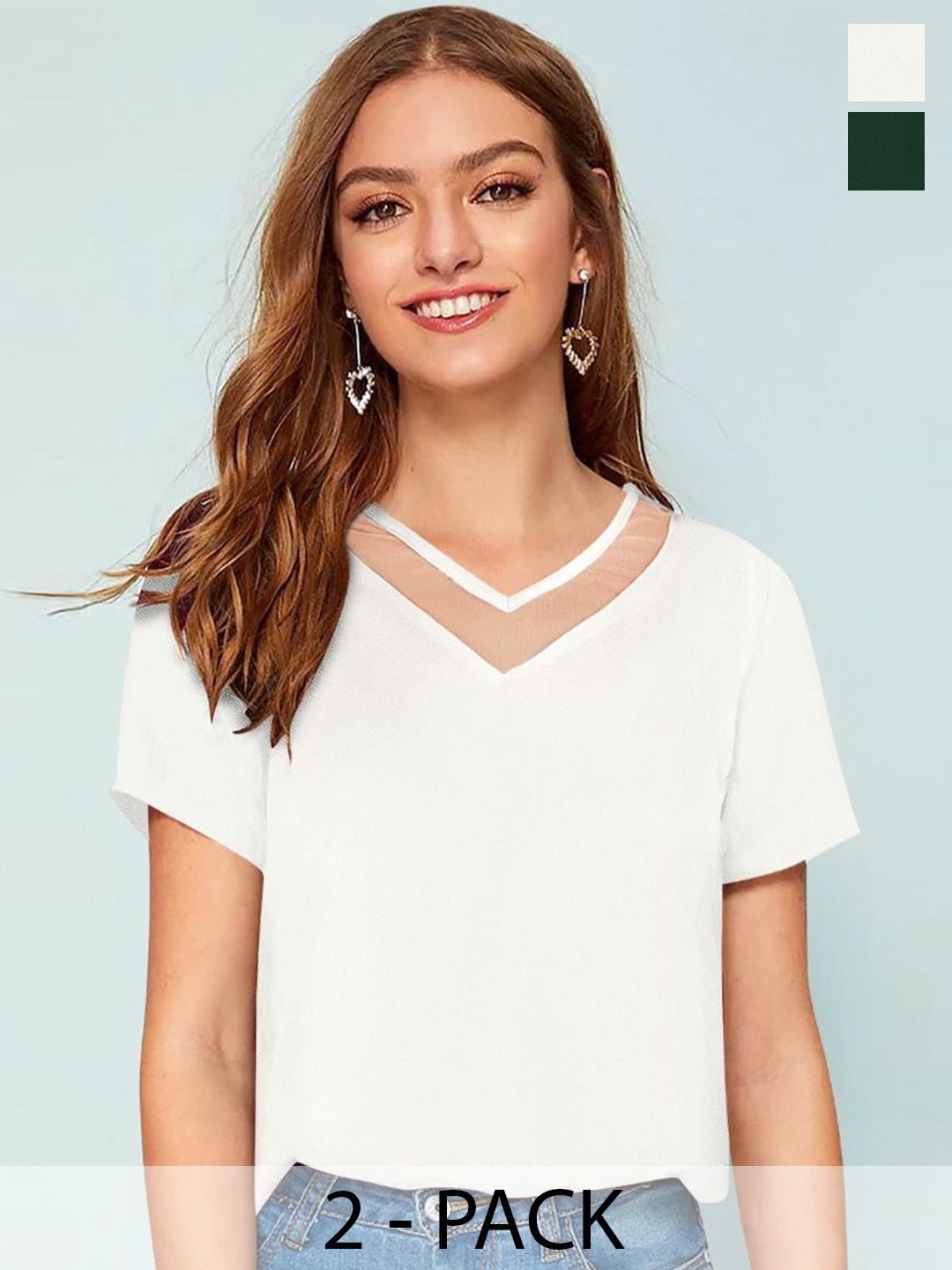 

CORSICA Women Pack Of 2 Top, White