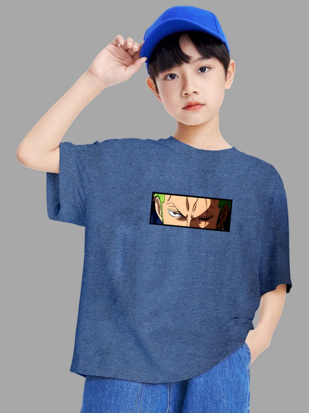 

MODARUE Boys Printed T-shirt, Blue