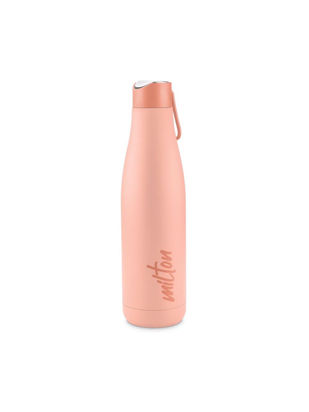 

Milton Peach-Coloured Single Stainless Steel Solid Double Wall Vacuum Water Bottle