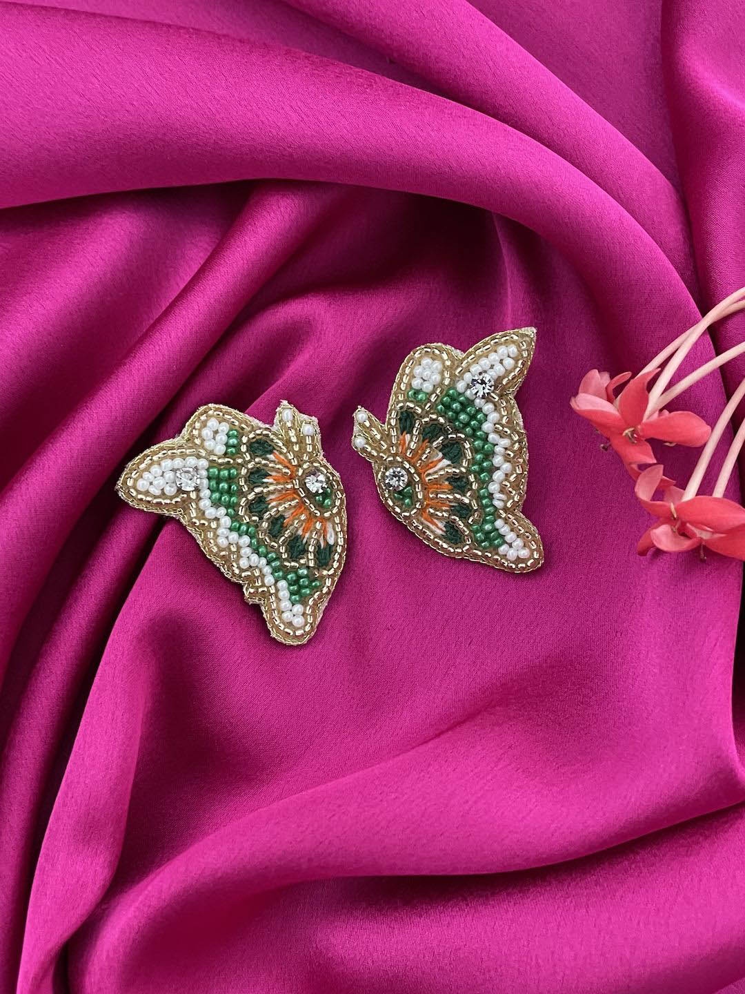 

Digital Dress Room Classic Studs Earrings, Multi