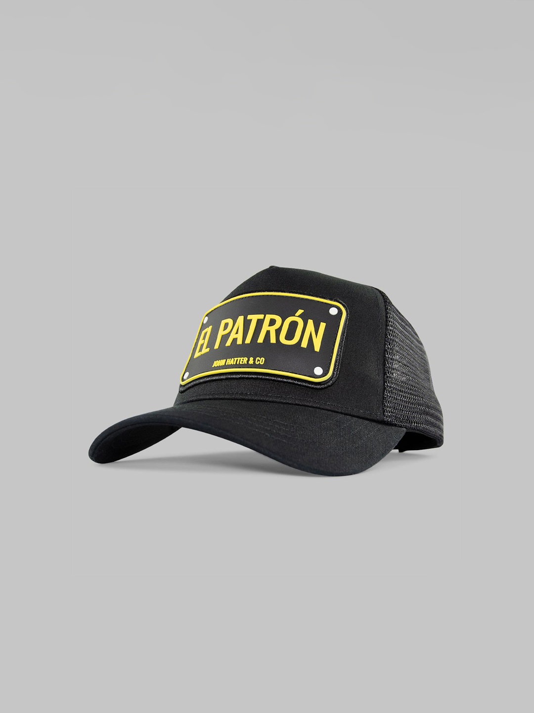 

John Hatter & Co. Unisex Printed Baseball Cap, Black
