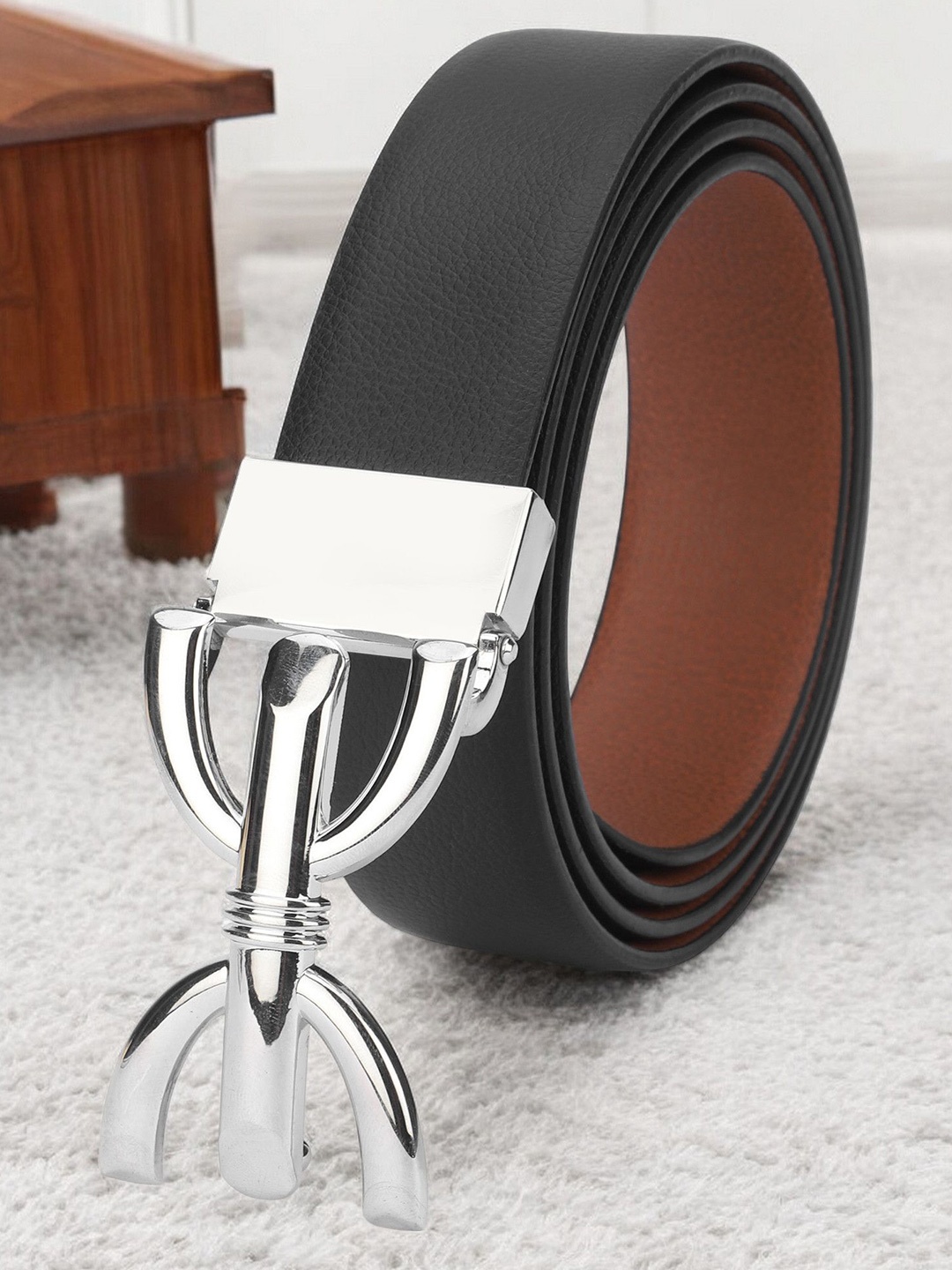 

Killer Men Textured Belt, Black