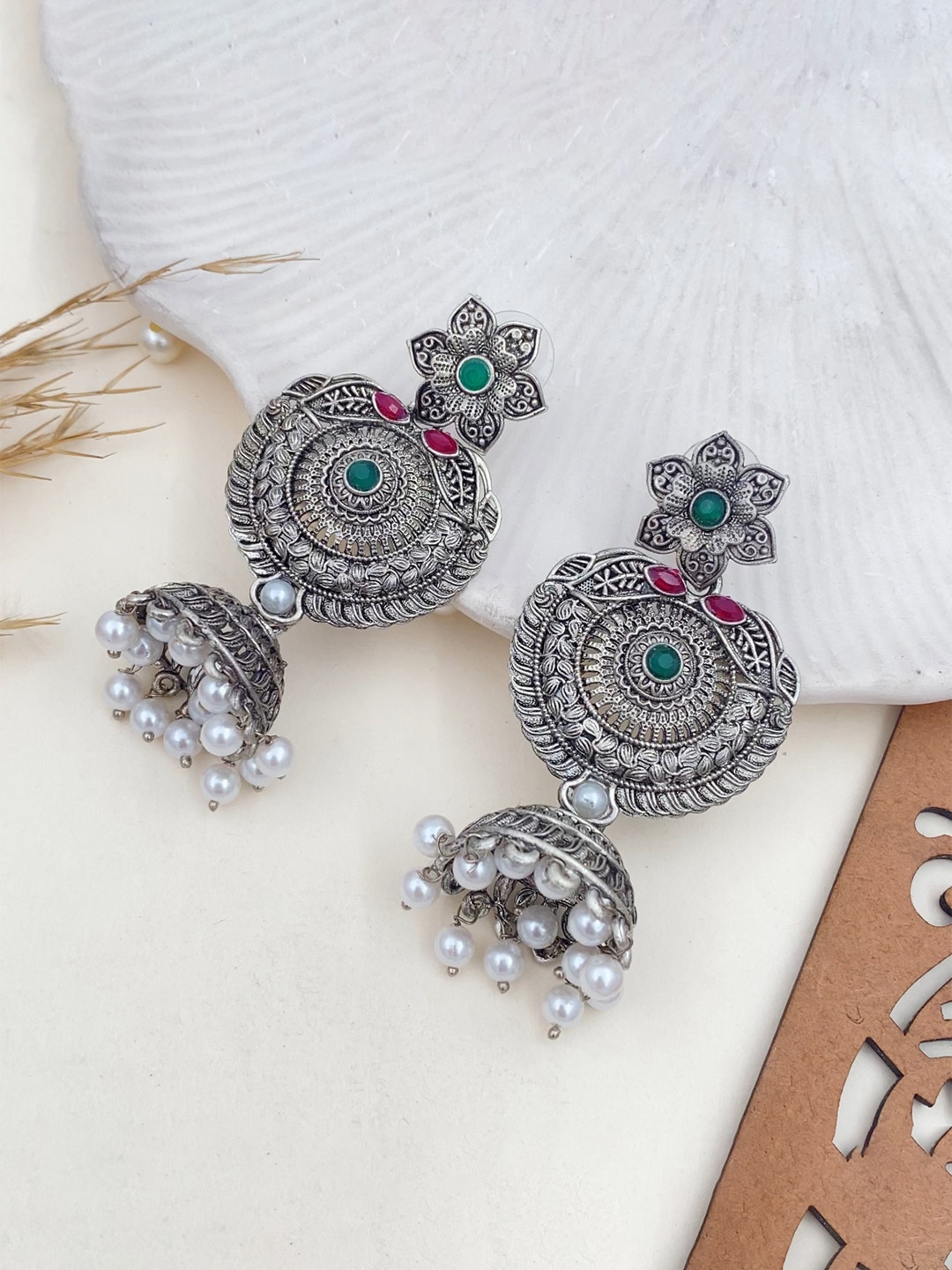 

Rare Bello Contemporary Drop Earrings, Silver