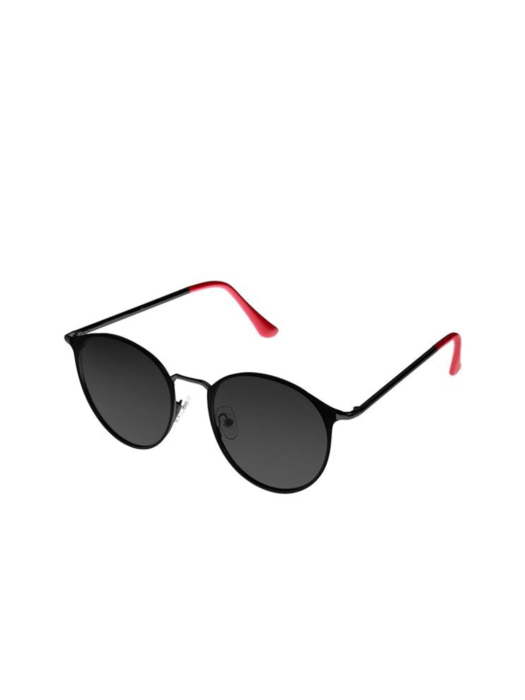 

GIORDANO Unisex Oval Sunglasses with UV Protected Lens, Black