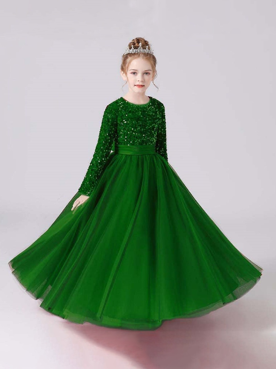 

Nena Fashion Net Dress, Green