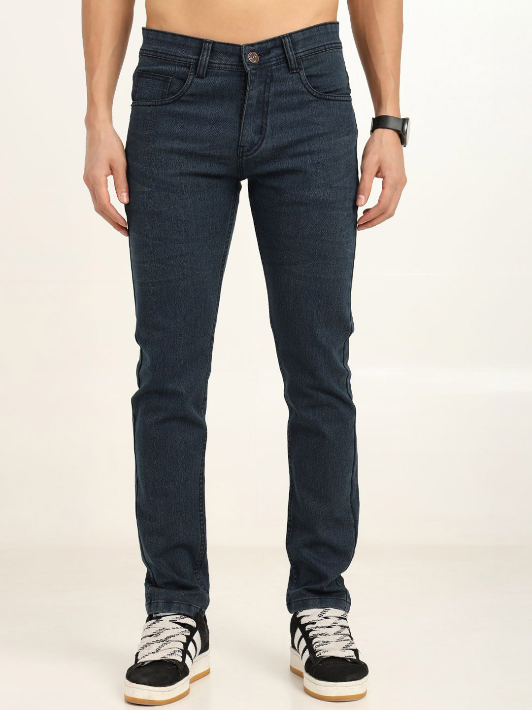 

CLUBROCKS Men Jean Stretchable Jeans, Blue