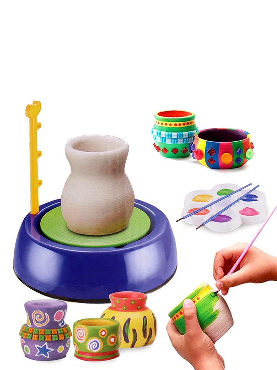 

PIPALIYA BPA Free Painting Activity Toys and Games, Blue