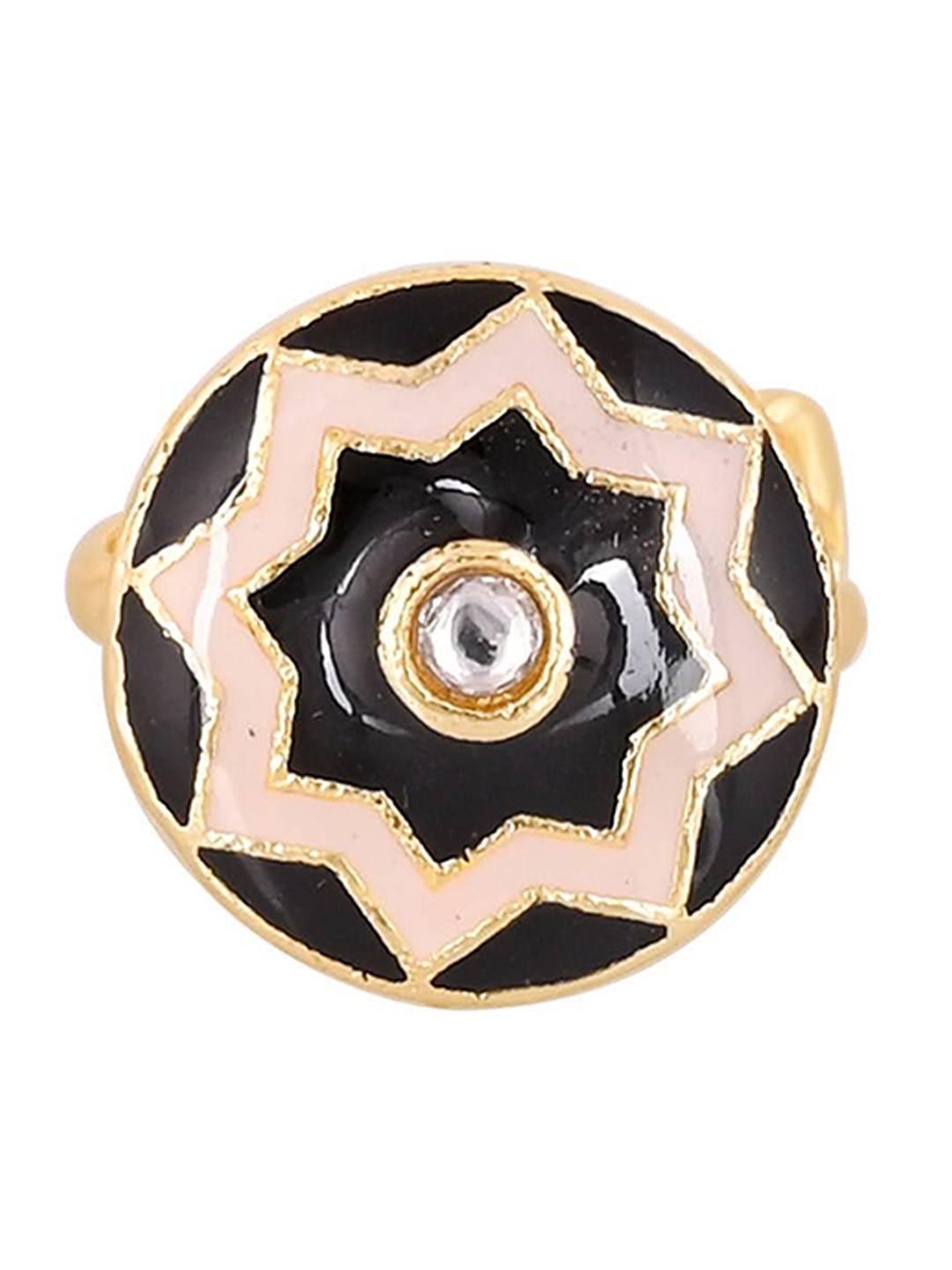 

House of Pataudi Gold-Plated Finger Ring