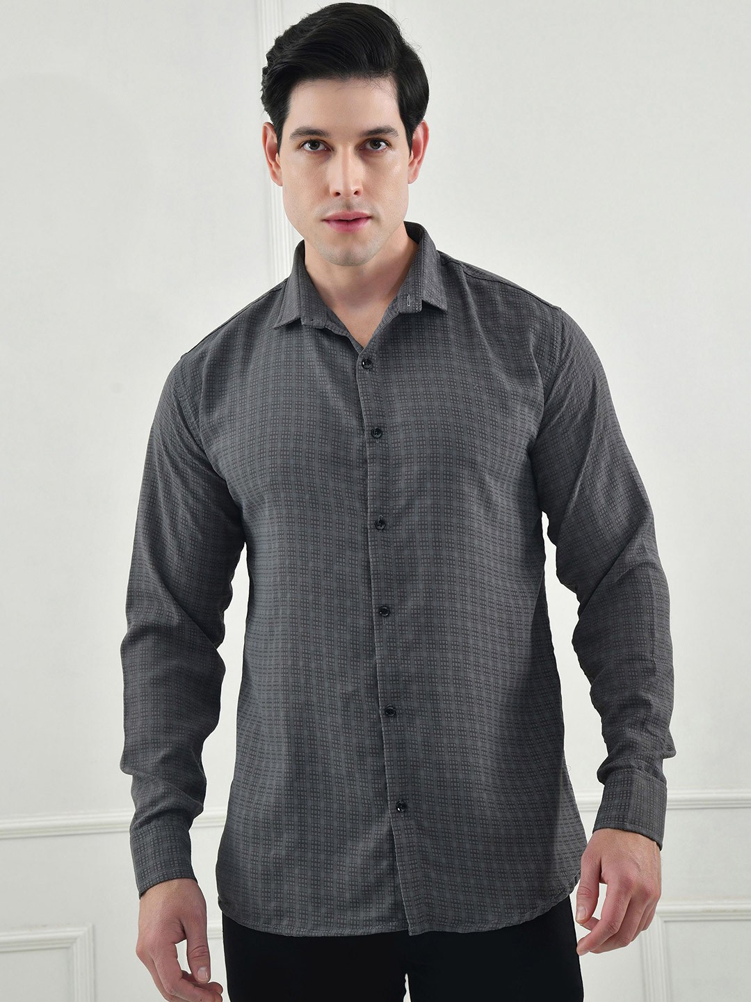 

Metronaut Men Comfort Opaque Casual Shirt, Blue