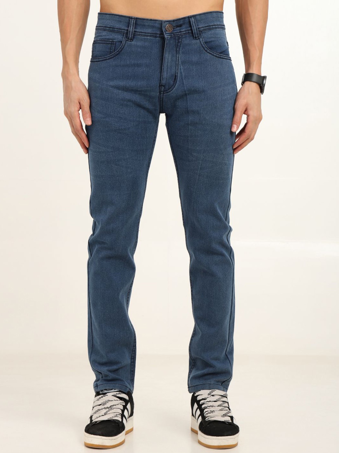 

CLUBROCKS Men Jean Stretchable Jeans, Blue