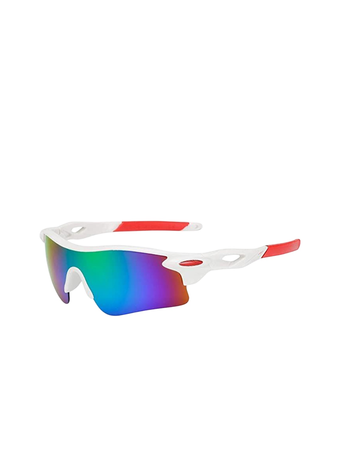 

ISHICO Unisex Sports Sunglasses with UV Protected Lens, Blue