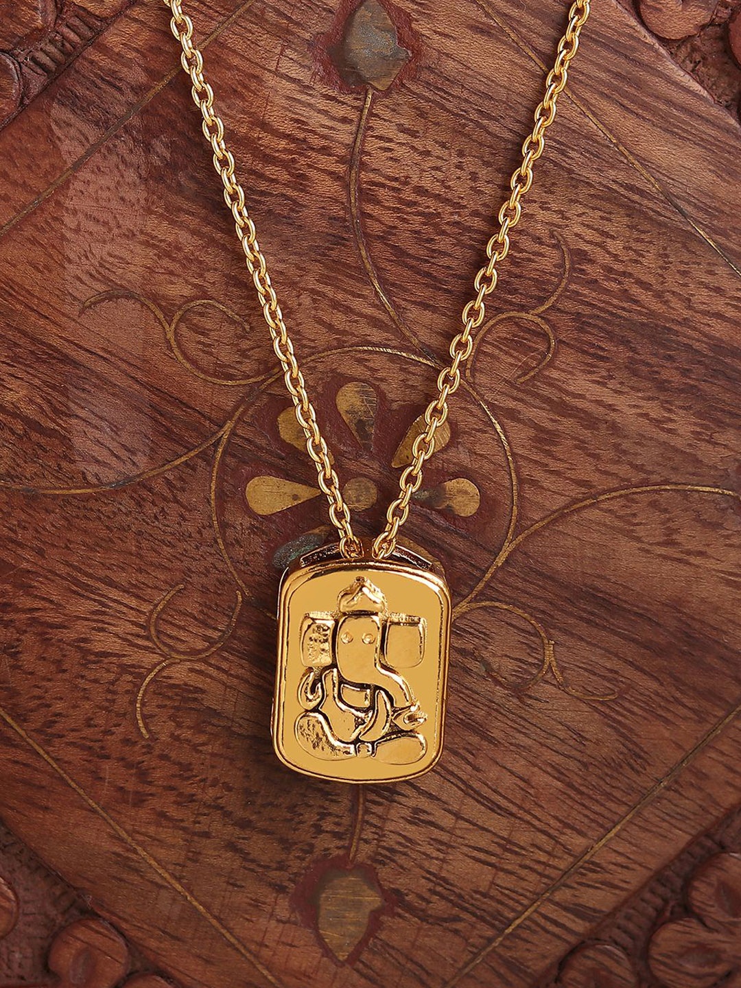 

Metronaut Gold-Plated Square Pendants