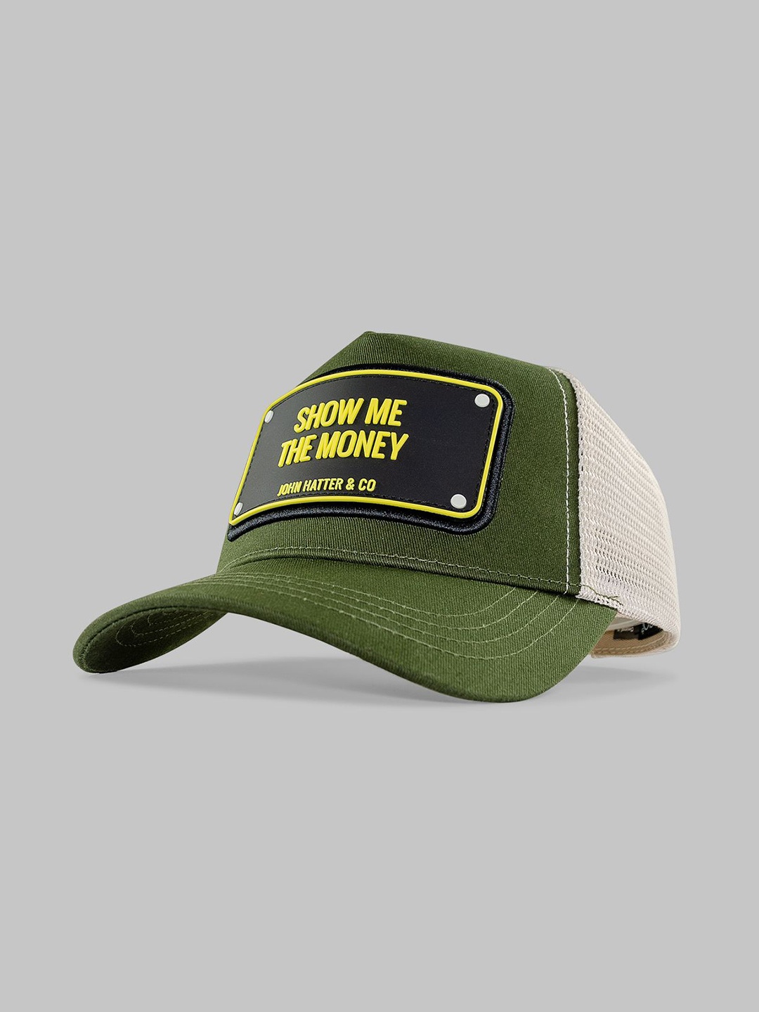 

John Hatter & Co. Unisex Printed Baseball Cap, Green