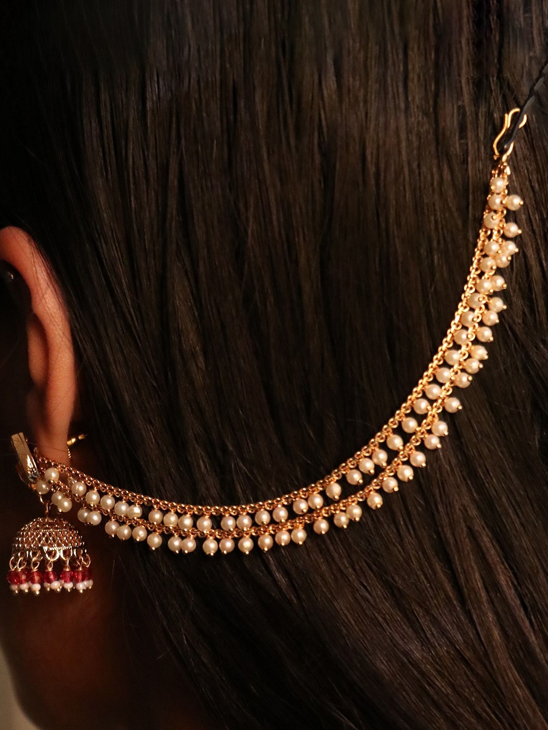 

NILA Contemporary Hoop Earrings, Gold