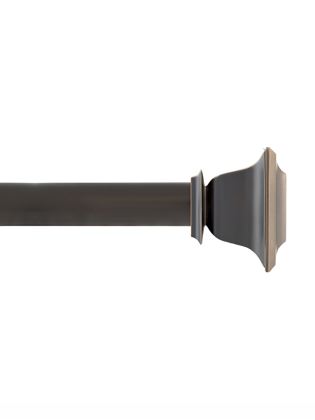 

Deco Window Grey Extendable Curtain Rods With Brackets
